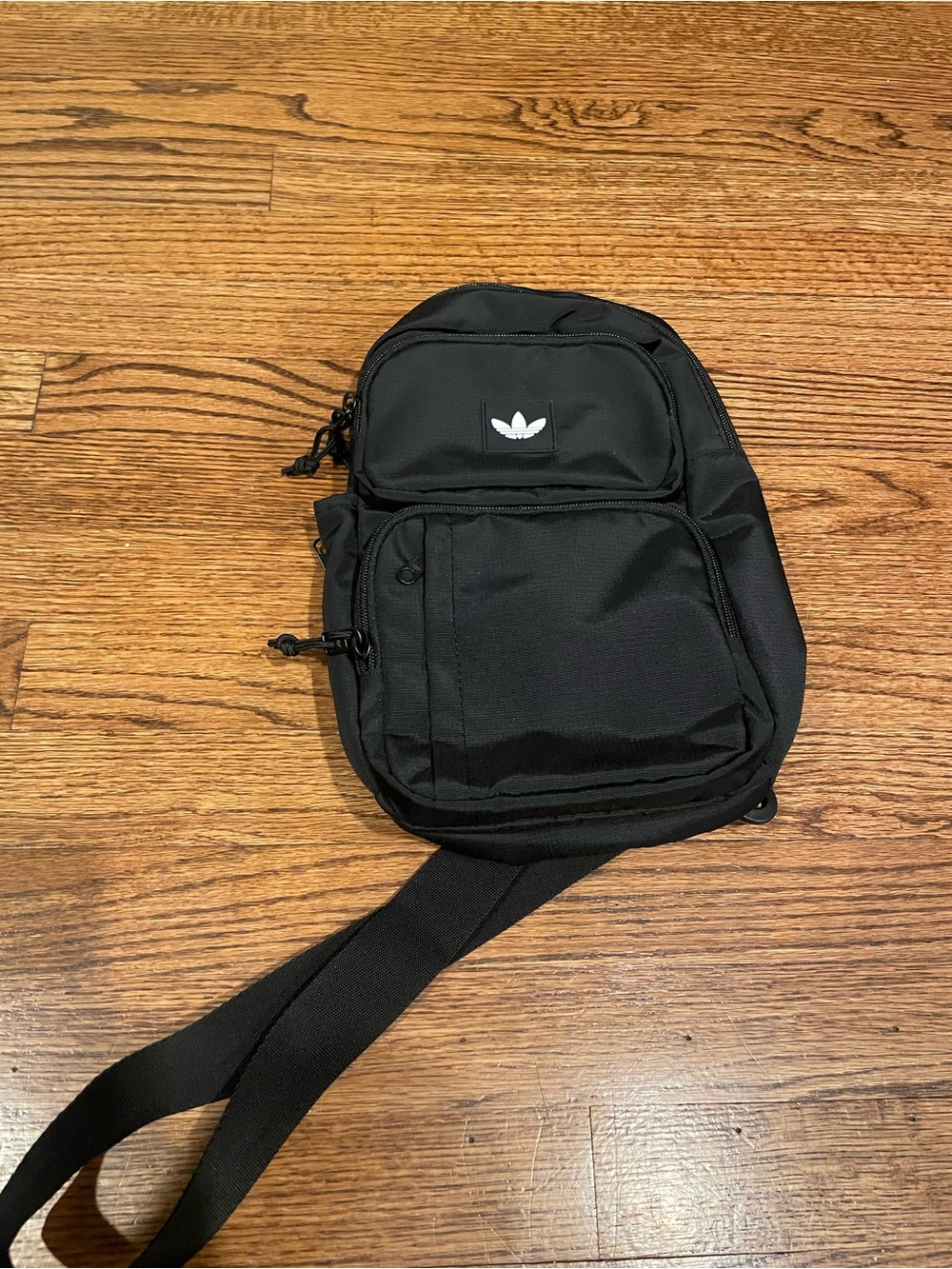 adidas Originals Black Trefoil Sling Pack